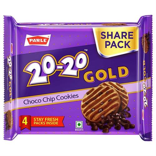 PARLE 20-20 GOLD CHOCO CHIP 400GM