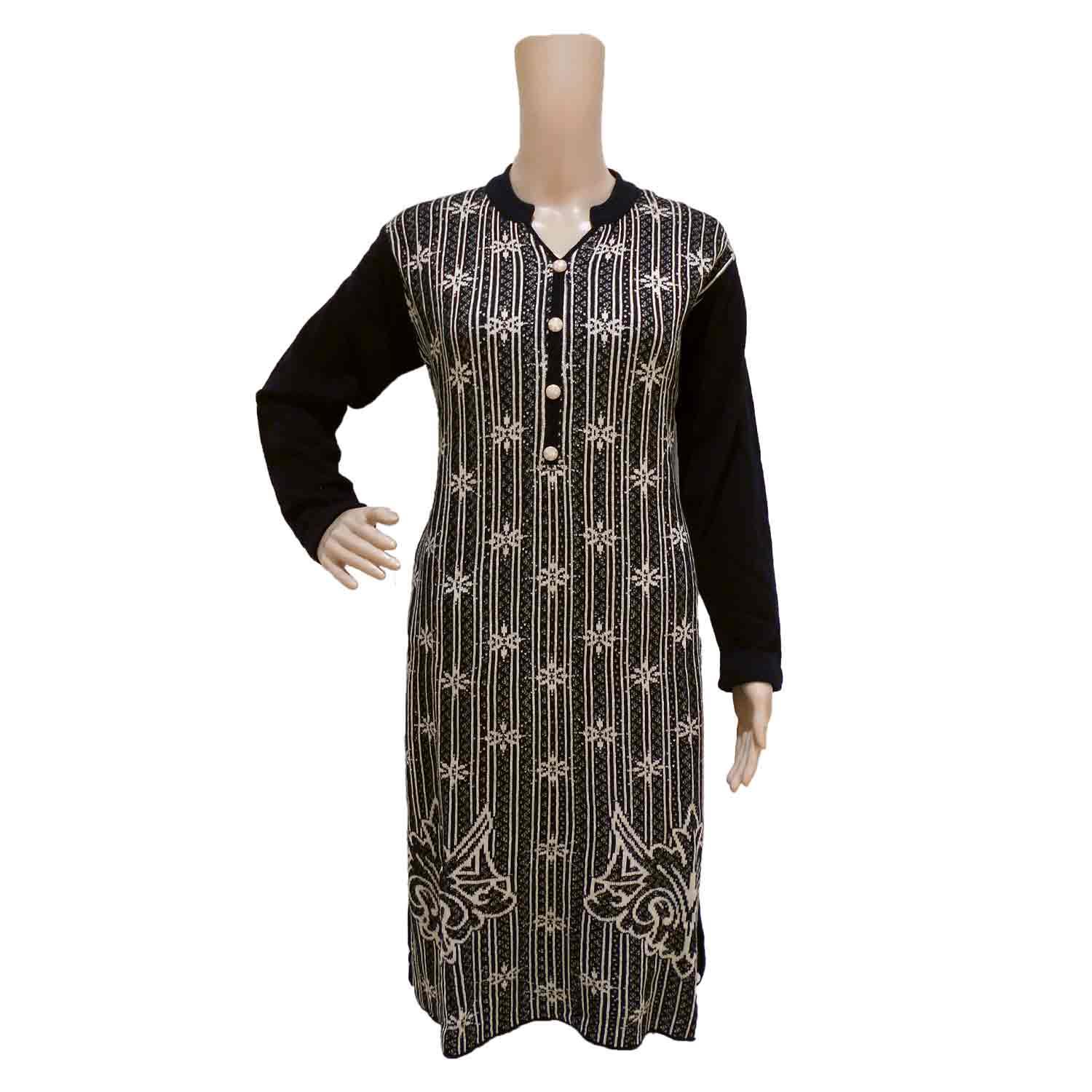 Kurti hot sale with sweater