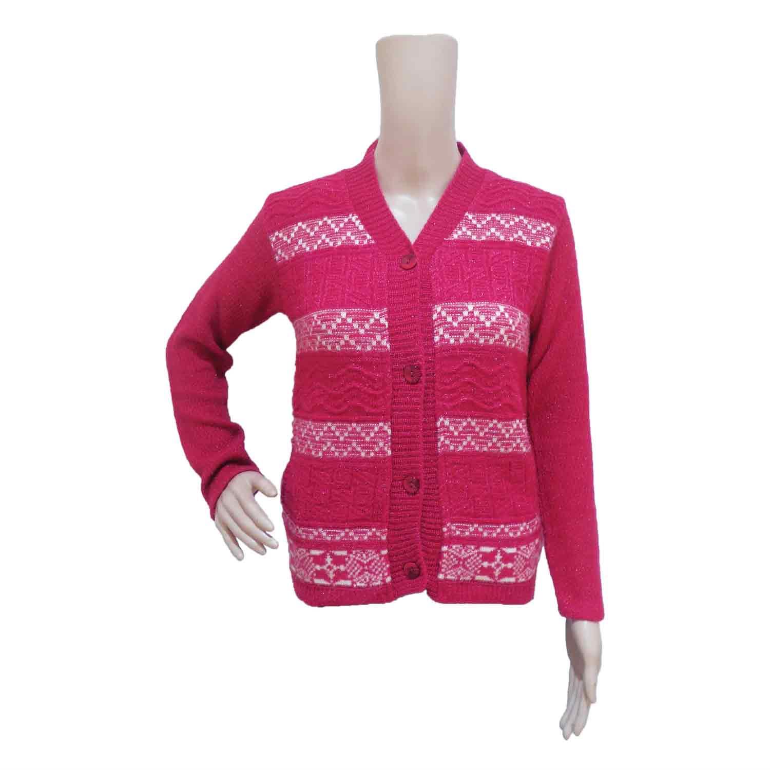 SWEATER OSWAL FREE SIZE PINK